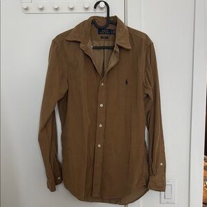 Polo by Ralph Lauren Tan Corduroy Shirt